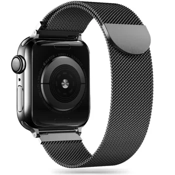 Tech-Protect Apple Watch (42/44/45/49 mm) siksniņa MilaneseBand, melna