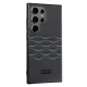 Чехол Audi IML Geometric Pattern для Samsung Galaxy S24 Ultra S928, черный