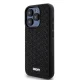 DKNY iPhone 15 Pro Max Case 3D Rubber Repeat Pattern, Black