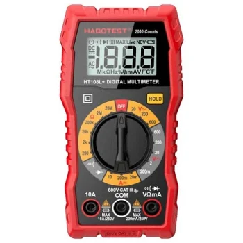 Digitālais multimetrs DC 600V/10A, AC 600V