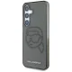 Чехол Karl Lagerfeld Rhinestones Karl Head Logo для Samsung Galaxy S25, Черный