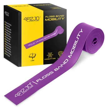 Rehabilitācijas lenta Floss Band vingrinājumiem 1 mm, violeta