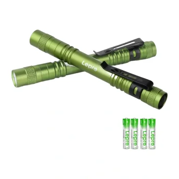 LED kabatas lukturu komplekts Lepro 120023L-GN-2, 2 gab., 120 lm, zaļš
