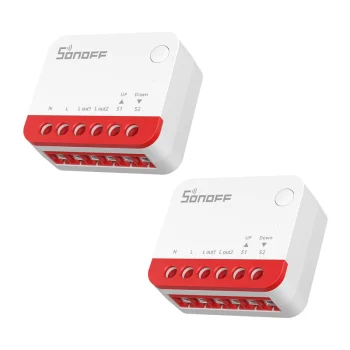 Умный выключатель для жалюзи ZigBee Sonoff MINI-ZBRBS 2 шт
