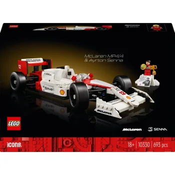 LEGO Icons 10330 McLaren MP4/4 & Ayrton Senna