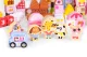 Деревянный конструктор Конфетный город 116 деталей ECOTOYS