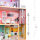 Деревянный Кукольный Дом с Мебелью Конструктор DIY 117 см | Wooden Pastel...