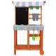 Lulilo Sableto Wooden Garden Mud Kitchen for Kids with Accessories, 110.5 cm