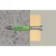 Универсальный дюбель Fischer UX Green 10x60 R с бортиком, 40 шт.
