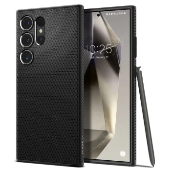 Чехол Spigen для Samsung Galaxy S24 Ultra Liquid Air, матовый черный