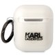 Karl Lagerfeld AirPods 1/2 case Ikonik Choupette Transparent