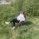 Складное рыболовное кресло Trizand, черно-серое