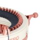 48 Needle Knitting Machine for Kids, Circular Loom Craft Kit with 4 Yarn Balls