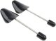 Spring Shoe Stretchers, Anti-Creasing, 2 pcs, Black, 41-46 Size