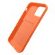 Samsung Galaxy S20+ Plus (SM-G985F/DS) Silicone Wallet Card Case, Red