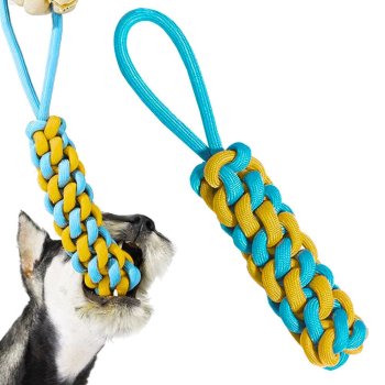 Braided Dog Rope Toy for Tug of War and Interactive Play