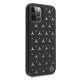 Mercedes iPhone 12 Pro Max vāciņš Silver Stars Pattern, melns