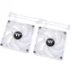 Thermaltake CT140 ARGB Sync Datora dzesēšanas ventilators 140mm Balts (2 gab.)