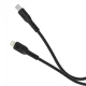 Joyroom SA26-CL3 USB-C uz Lightning kabelis, 30W, 1m, melns