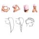 Mikrošķiedras Matu Dvielis Spa Cepure, Zils | Microfiber Hair Towel Hat Turban Spa Cap