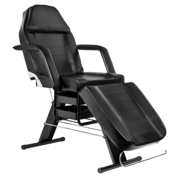 Kosmētiskais Krēsls A202 Ar Paplātēm Melns | Cosmetic Chair With Trays Black
