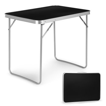 Складной туристический стол MultiGarden GMFC-FY8060, 80x60 см, черный