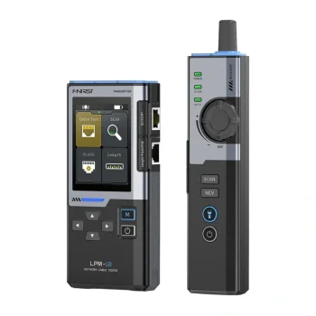 Кабельный тестер-трассоискатель FNIRSI LPM-10A с 2.4" TFT дисплеем и NCV