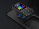 Bluetooth 5.0 FM raidītājs ar brīvroku sistēmu, USB QC, TF, Bass, LCD, 12-24V, melns