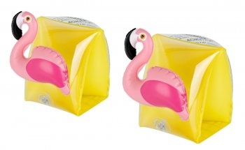 Bērnu Piepūšamās Peldēšanās Aproces Piedurknes, Flamingo | Kids Inflatable Swimming Safety Arm Rings Water...