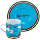 Чашка для эспрессо с блюдцем Bialetti Tazzina Ciao Italia
