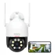 Dekco DC5L 2K QHD āra Wi-Fi videonovērošanas kamera, balta