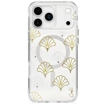 Чехол Uniq Coehl Maree для iPhone 17 Pro Max с магнитной зарядкой – серебристый