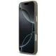 Guess Grained Big 4G Classic Logo maciņš iPhone 17 Pro Max – brūns | Phone Case Cover