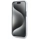 Чехол Karl Lagerfeld IML Metal Karl Head MagSafe для iPhone 15 Plus, Белый