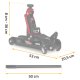 Humberg HM-380 Hydraulic Floor Jack 2.5 T, Low Profile