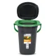 Портативный туалет GreenBlue GB320BG, черно-зеленый