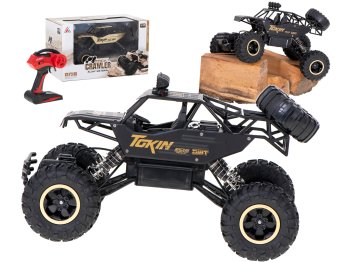 Радиоуправляемый внедорожник Ikonka Rock Crawler 1:12 4WD, черный