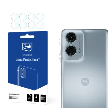 Motorola Moto G24 Power Aizmugurējās Kameras Aizsargstikls, 4 gab. | 3MK Lens Protection Back Camera Tempered Glass...