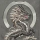 Nimmy iPhone 16 Pro Max Case Dragon MagSafe, Gray