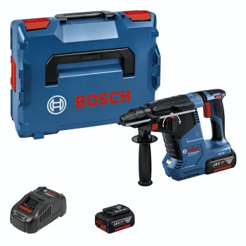 Аккумуляторный перфоратор Bosch GBH 18V-24 C SDS-plus (2x 5,0 А·ч, L-BOXX)