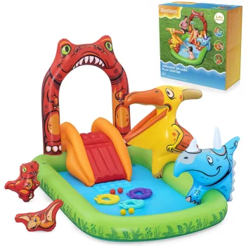 Надувной игровой центр Bestway 53160 Jurassic Splash, 241 x 140 x 137 см