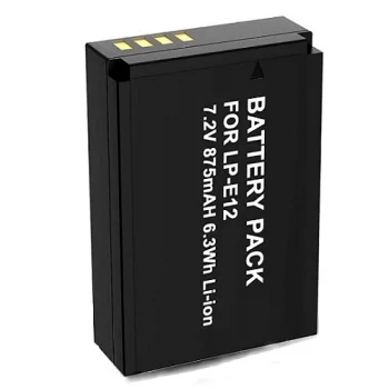 Extra Digital akumulators Canon LP-E12, 875mAh