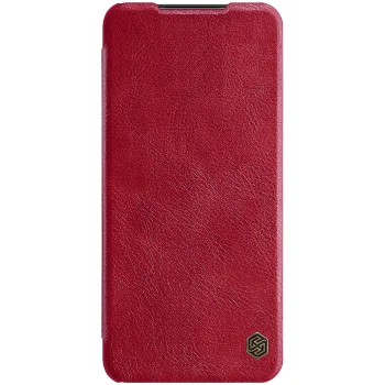 Samsung Galaxy A13 5G (SM-A136) Nillkin Qin Leather Book Case Cover, Red | Чехол Книжка для...