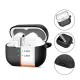 Чехол Tech-Protect Silicone Hook для Samsung Galaxy Buds 3 / 3 Pro, черный