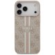 Guess 4G Printed Stripes MagSafe Phone Case Cover iPhone 17 Pro Max - pink