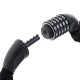 Bike lock with 5-digit code, RALLEX, 100 cm, black