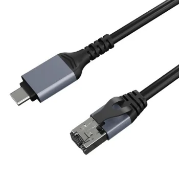 Кабель-адаптер USB-C на RJ45 Gigabit Ethernet CAT6 5м
