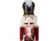 Wooden Nutcracker Soldier Figure, 50 cm, Christmas Decor