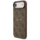 Чехол Guess 4G Ring Classic Logo MagSafe для iPhone 17 Air - Коричневый