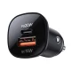 Acefast B1 38W USB-C / USB Automašīnas lādētājs, Melns